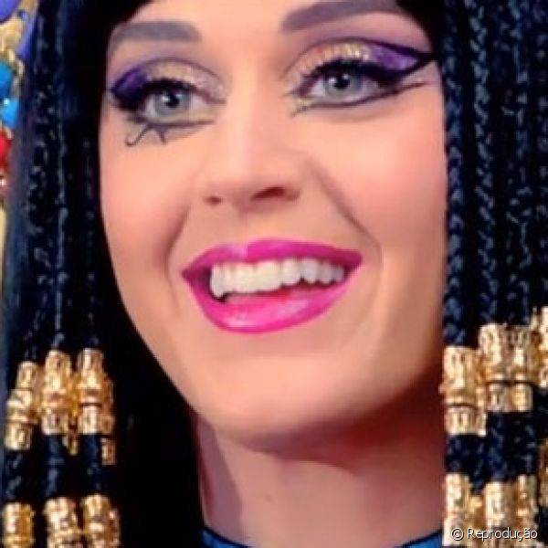 No seu v?deo 'Dark Horse', Katy Perry usa v?rios tipos de delineado